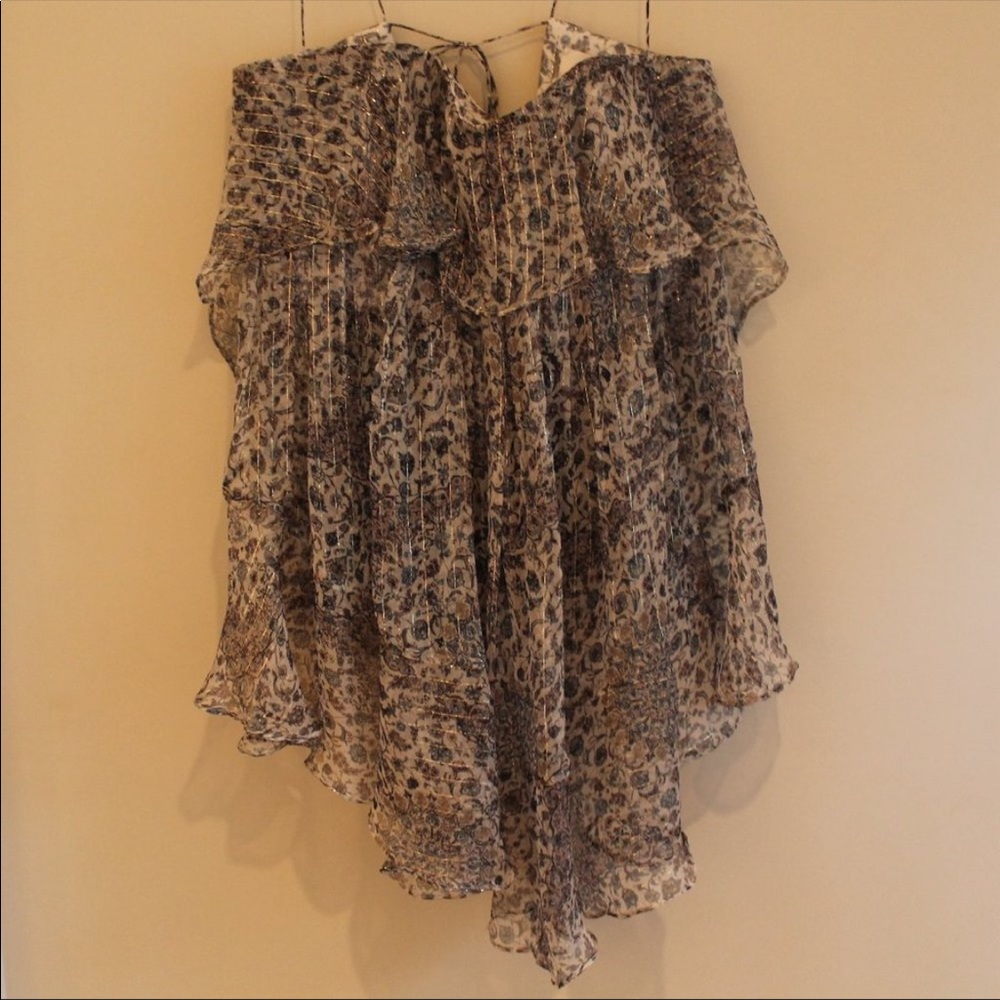 Blue zimmermann top size 1
